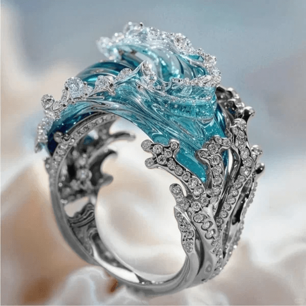 Marlies | Aprikosen-inspirierter Ring Vizuuri