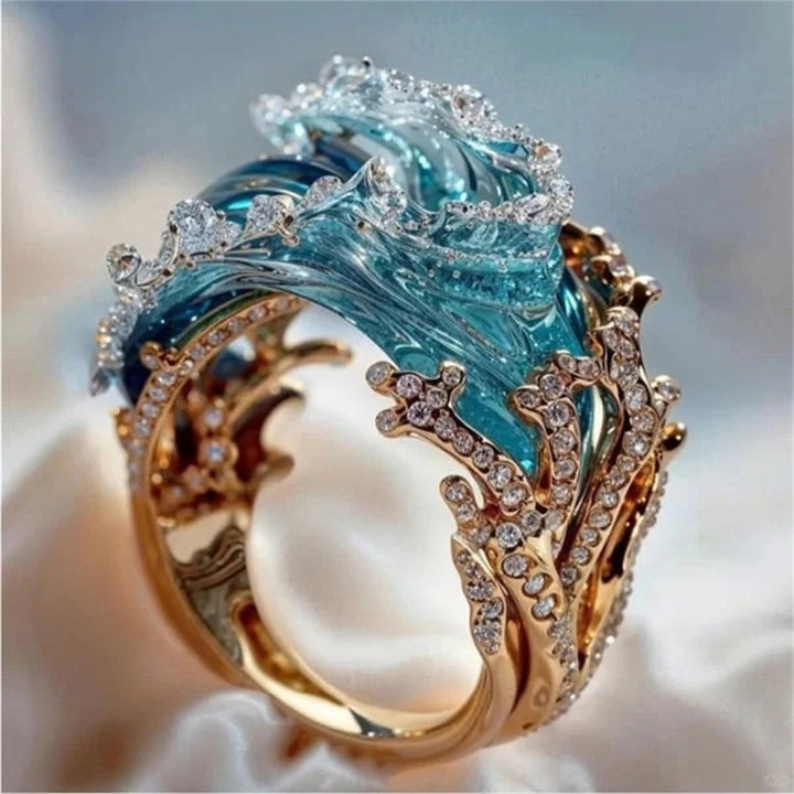 Marlies | Aprikosen-inspirierter Ring Vizuuri