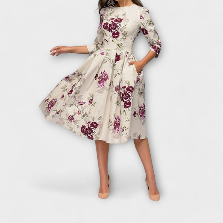 Victoria | Elegantes knielanges Kleid