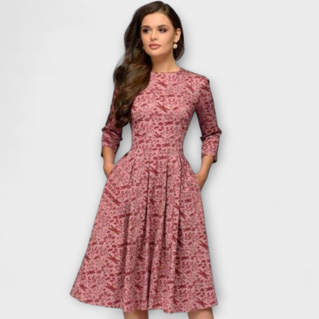 Victoria | Elegantes knielanges Kleid
