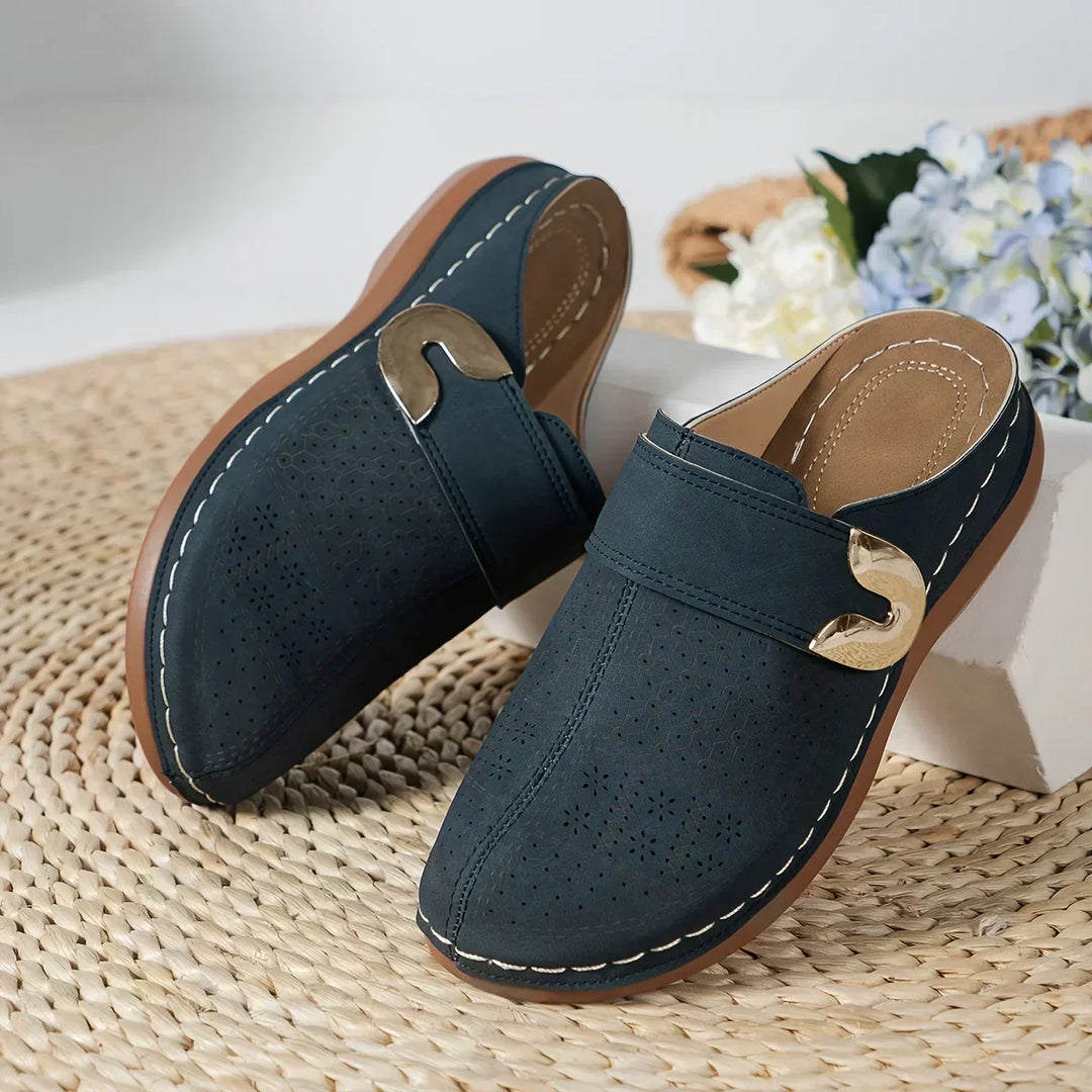 Reinhild | Schicke Stützende Keilsandalen