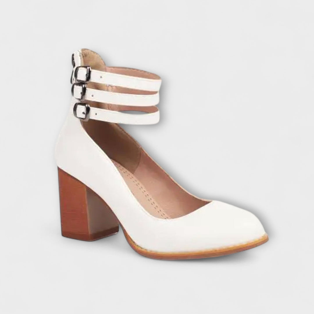 Greta | Pumps mit Knöchelriemen Design