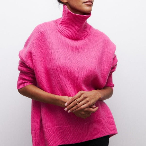 Cornelia | gemütlicher Rollkragenpullover
