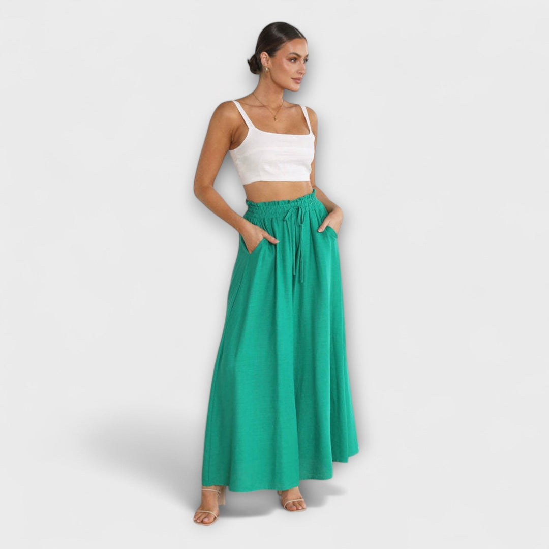 Helga | Bequeme Bundfaltenhose