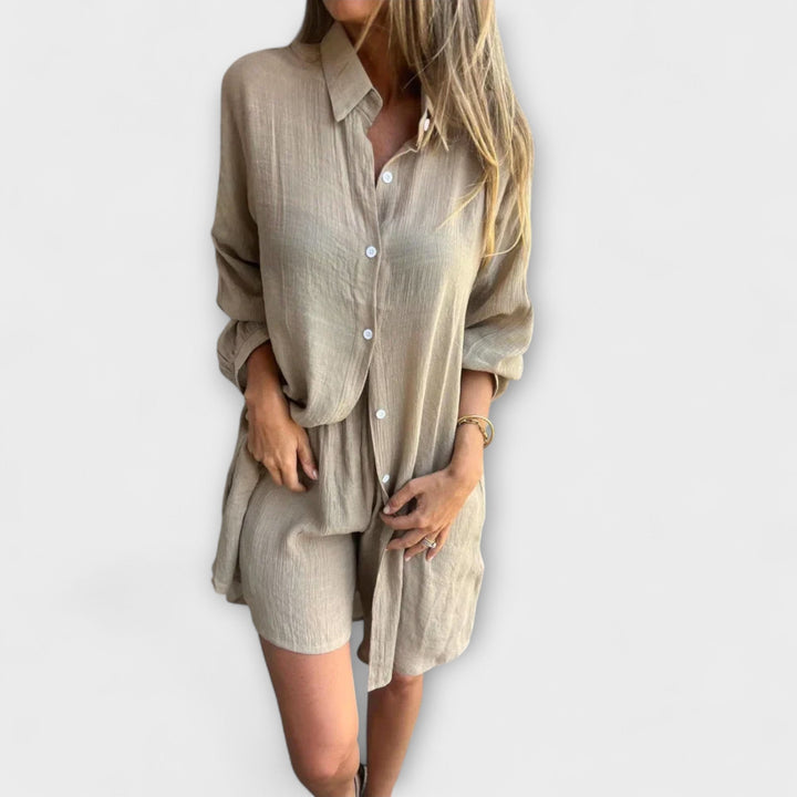 Lara | Blusen-Shorts-Set