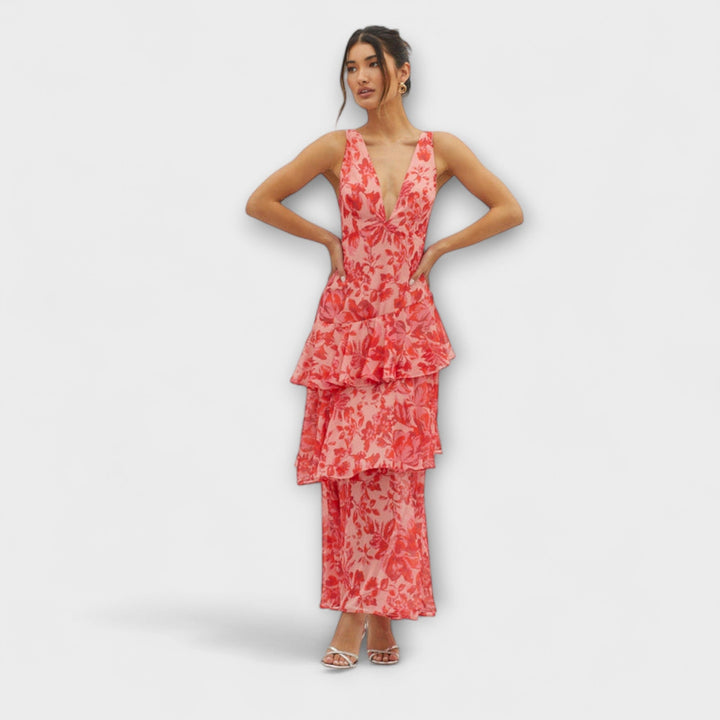 Lisa | Bloom Shift Midikleid