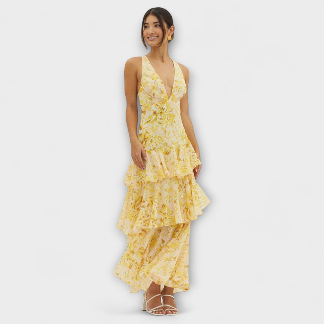Lisa | Bloom Shift Midikleid