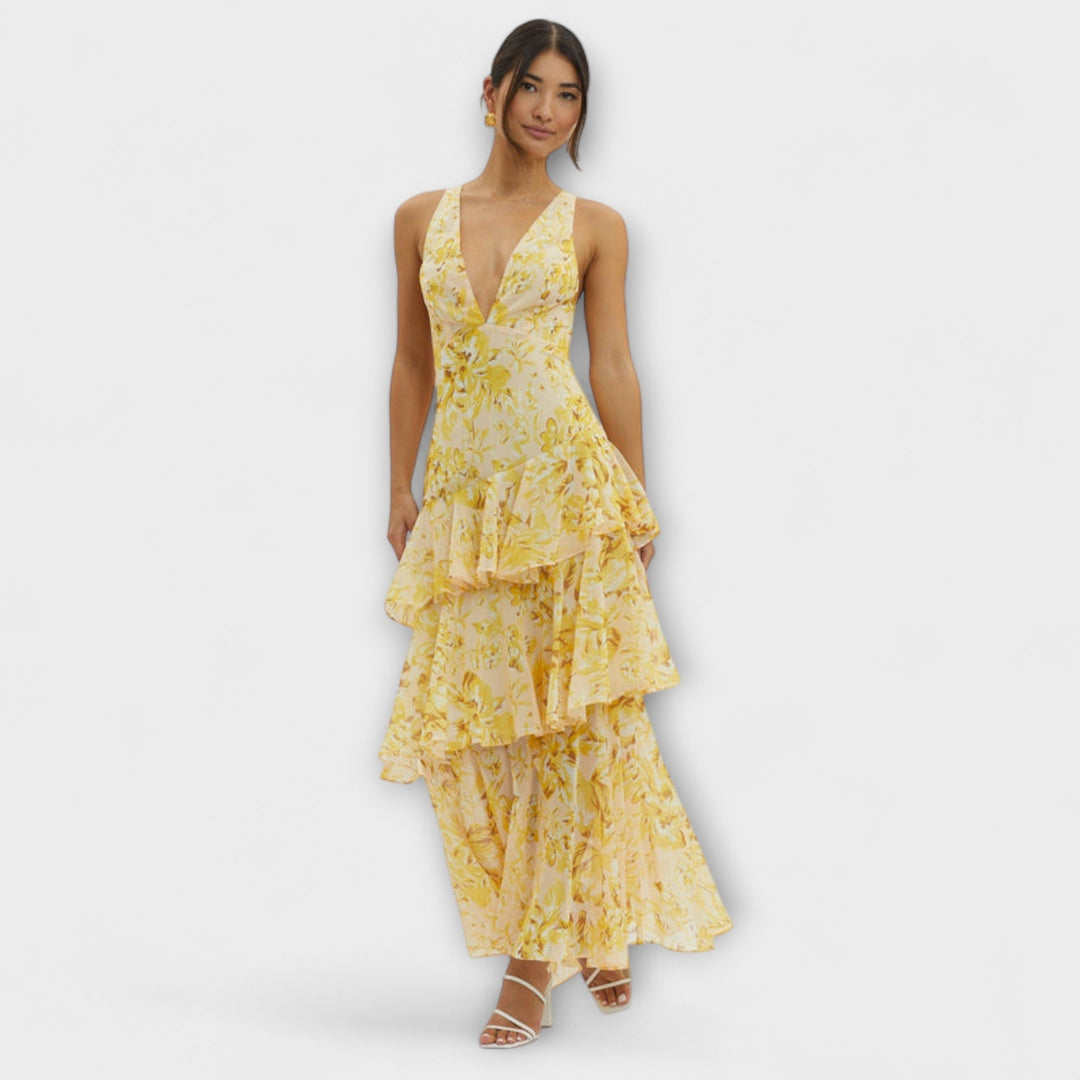 Lisa | Bloom Shift Midikleid