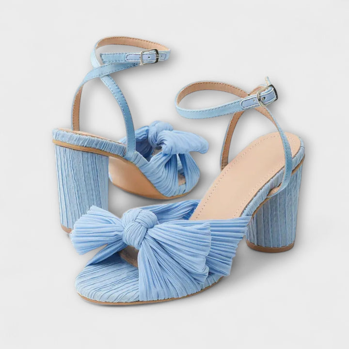 Rebecca | Sandalen mit dicker Schleife