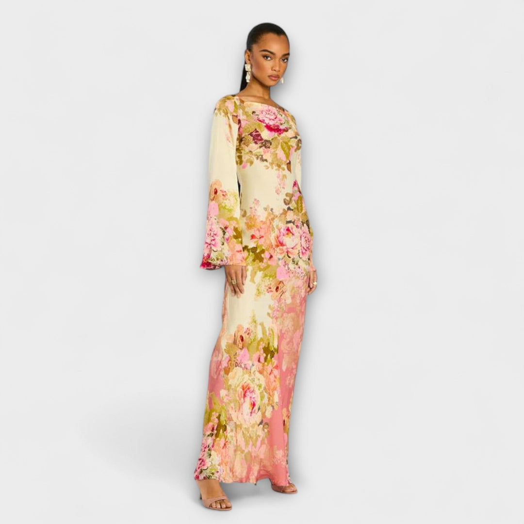 Olivia | Maxikleid für Gartenpartys