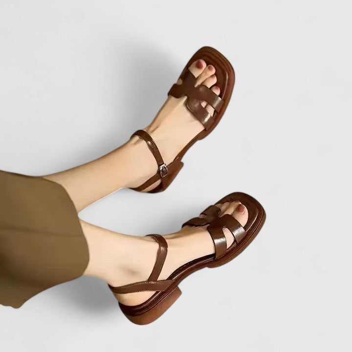 Minna | Elegante Flache Sandalen