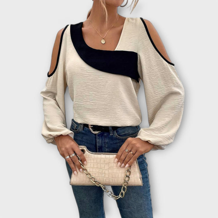 Ottilie | Bluse mit quadratischem Ausschnitt