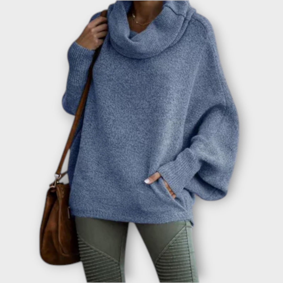 Sylvia | Eleganter Damenpullover in Schildpatt
