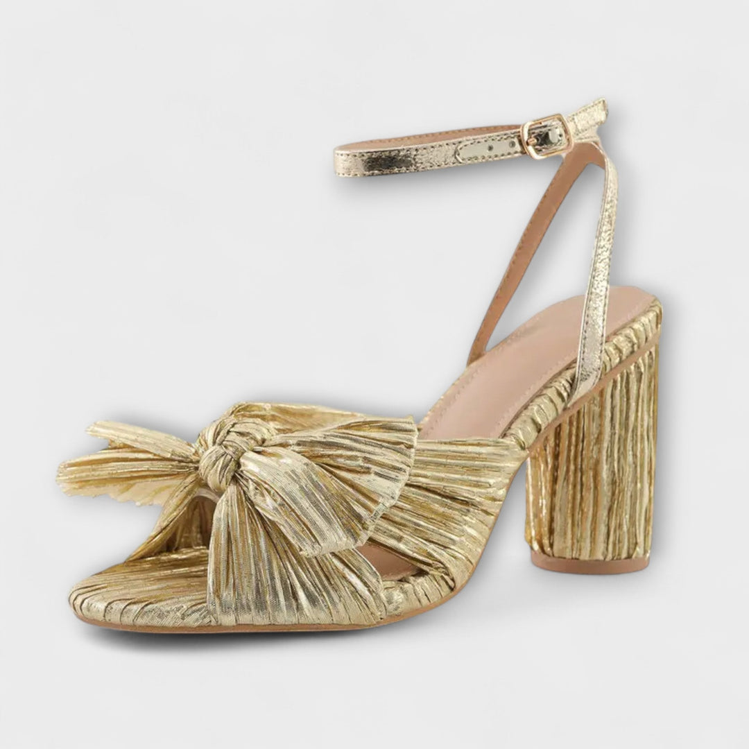 Rebecca | Sandalen mit dicker Schleife