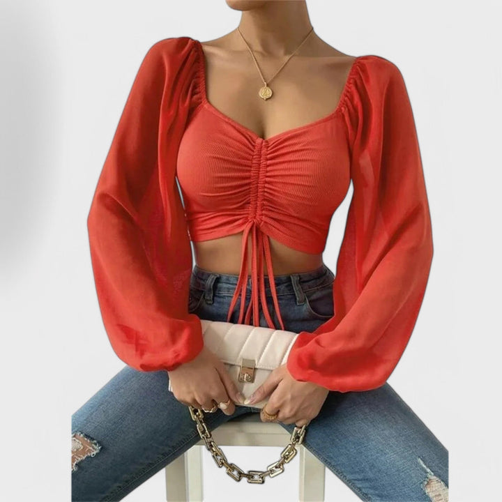 Olivia | Vielseitige Abendbluse