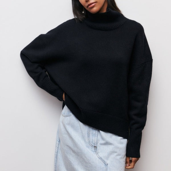 Cornelia | gemütlicher Rollkragenpullover