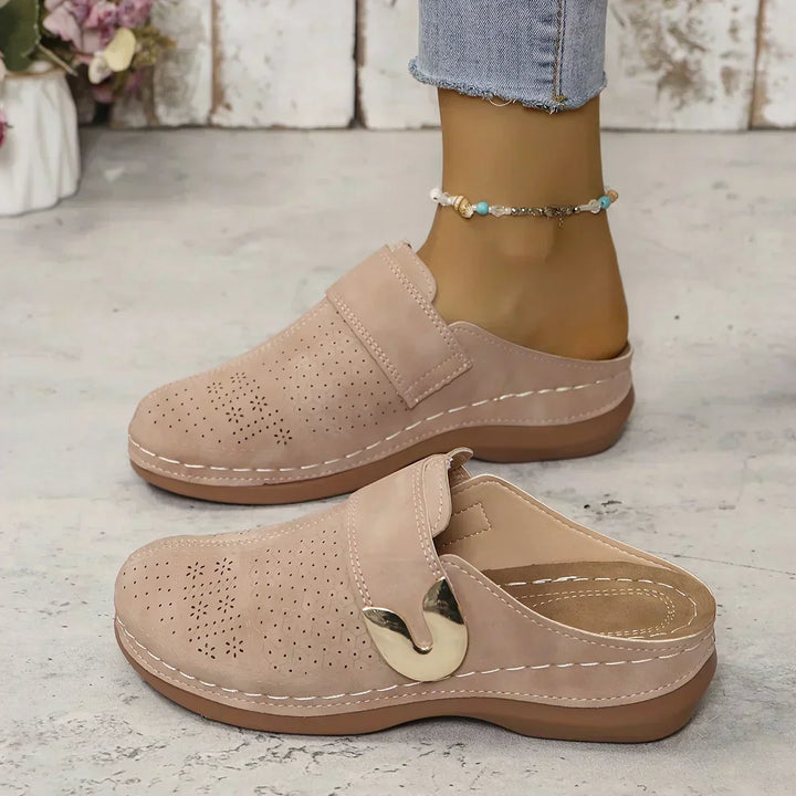 Reinhild | Schicke Stützende Keilsandalen