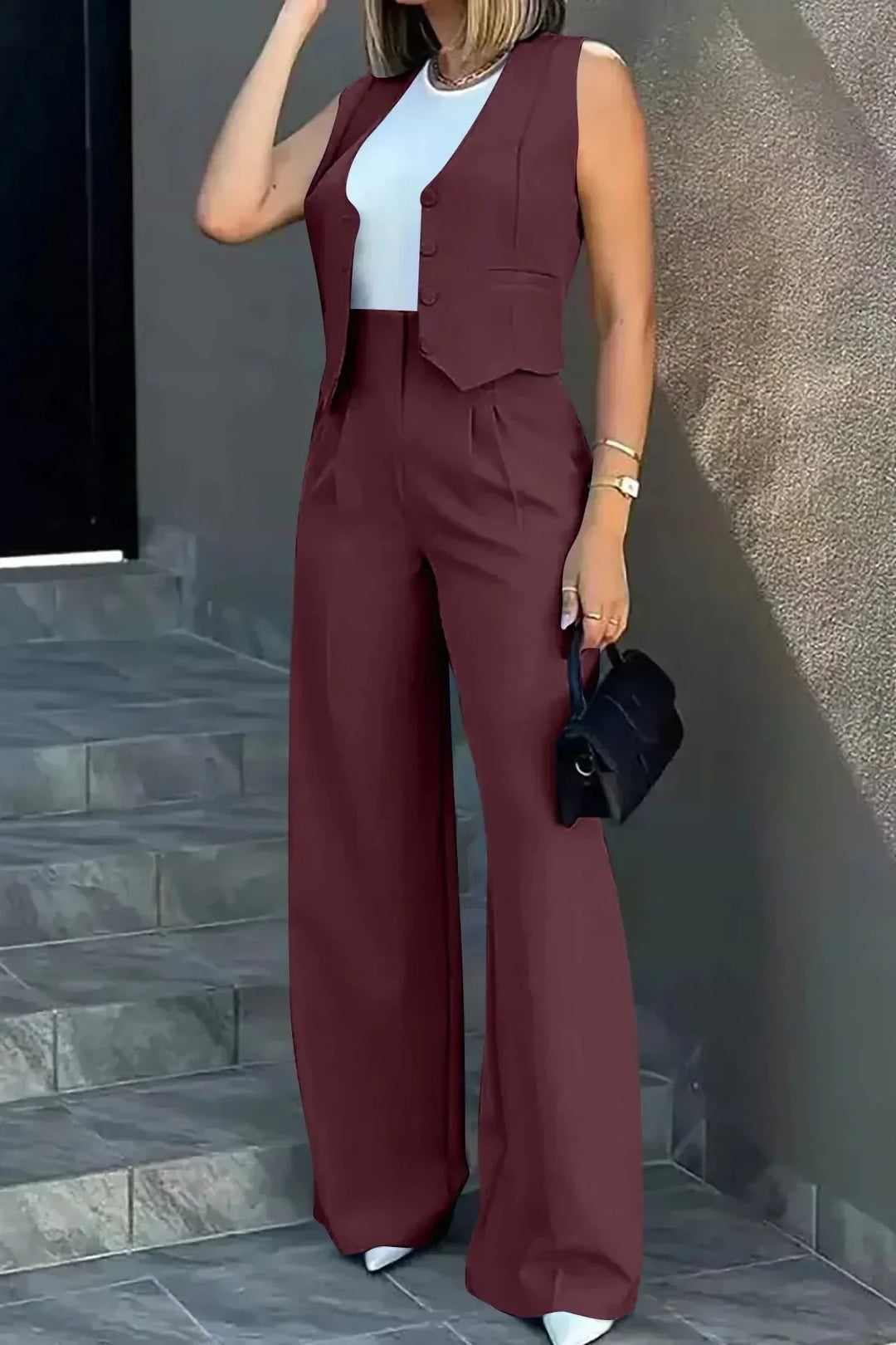 Eva | Violettes Statement-Set