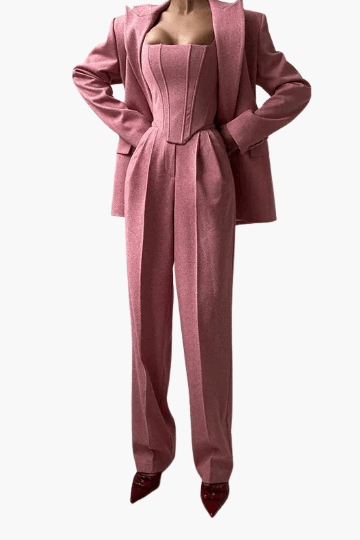 Hella | Graues Eleganz-Set