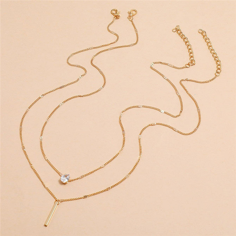 Marion | Vintage-Halskettenset mit Goldfarbene