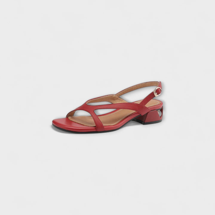 Linde | Elegante Flache Sandalen Minna mit Raffiniertem Finish