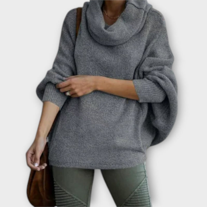 Sylvia | Eleganter Damenpullover in Schildpatt