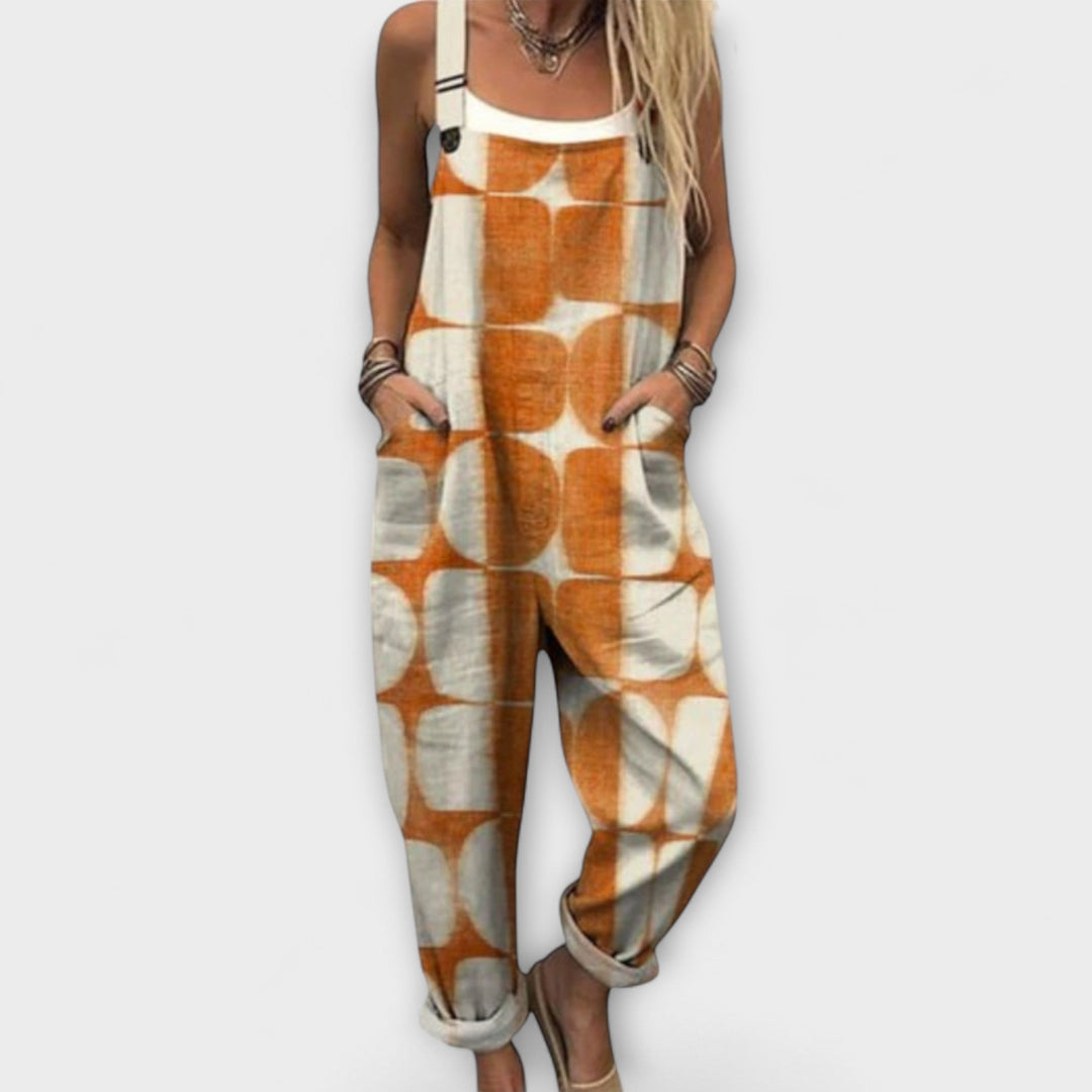 Mathilda | Vintage kariert Latzhose