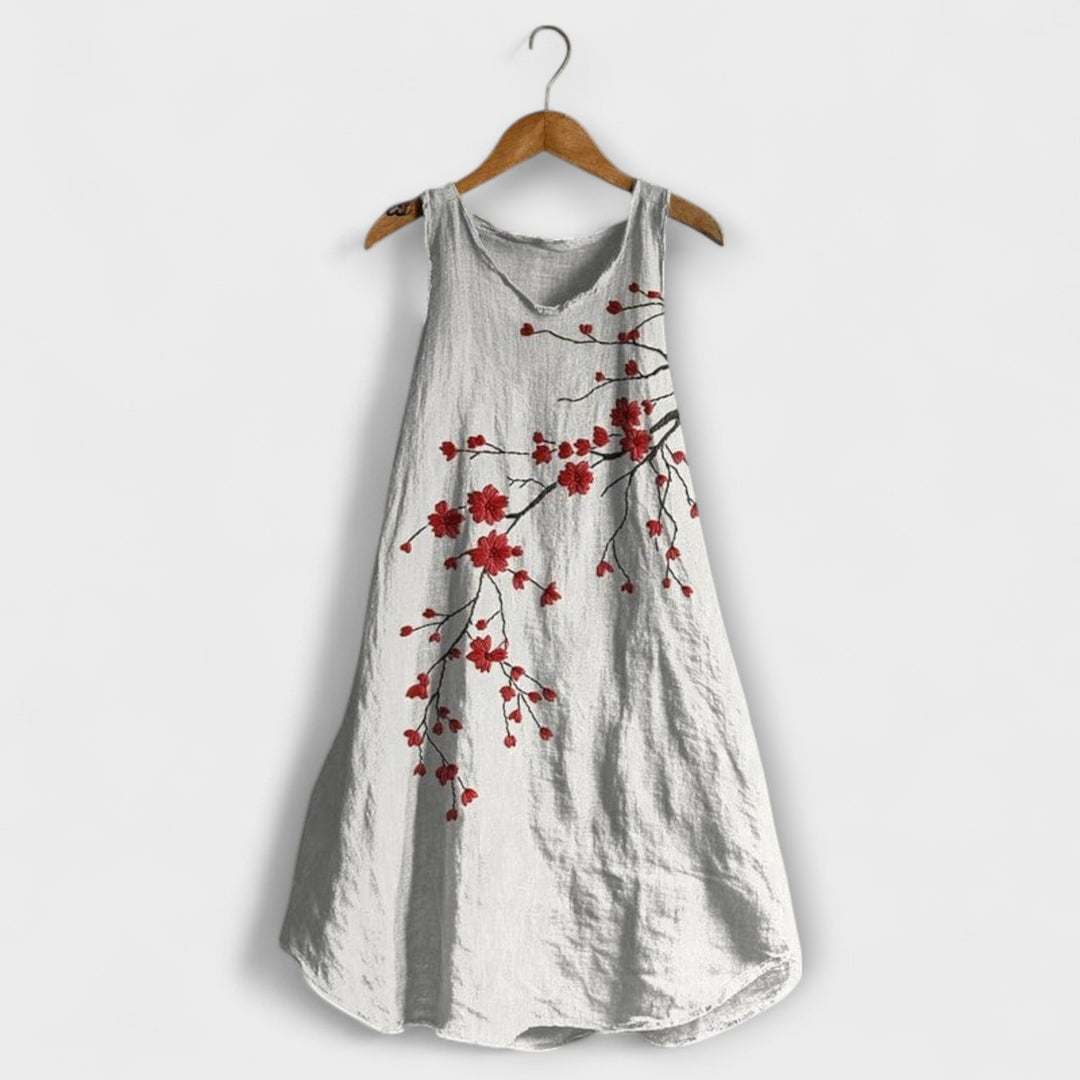 Roswitha | Zartes Luftiges Tank-Top-Kleid
