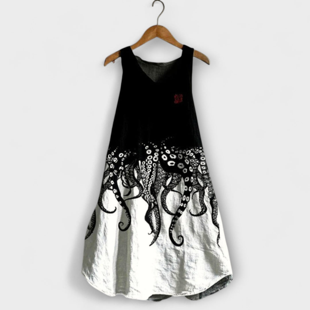 Petra | Künstlerisches Tank-Top-Kleid