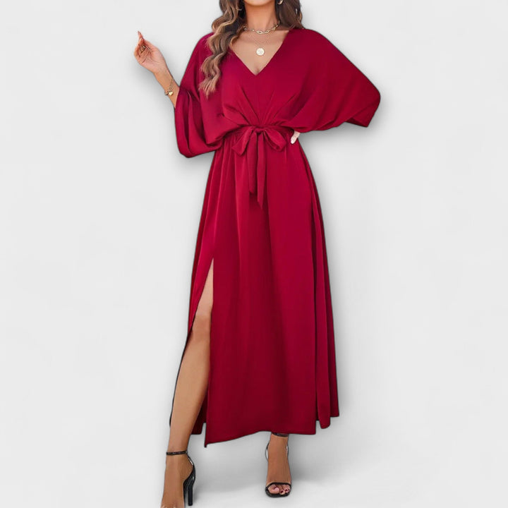 Esther | Maxikleid mit V-Ausschnitt