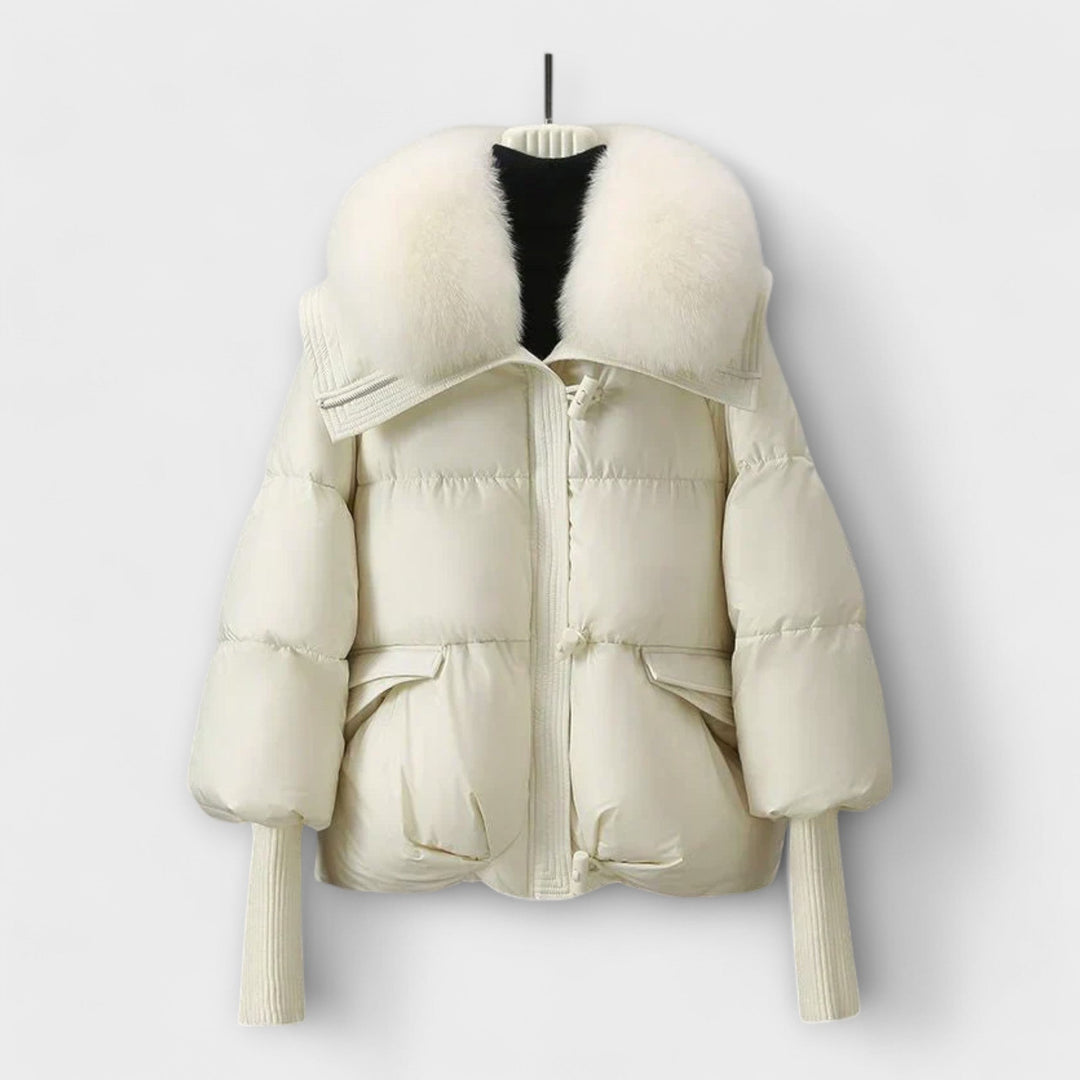 Ottilie | Elegante Jacke mit Pels