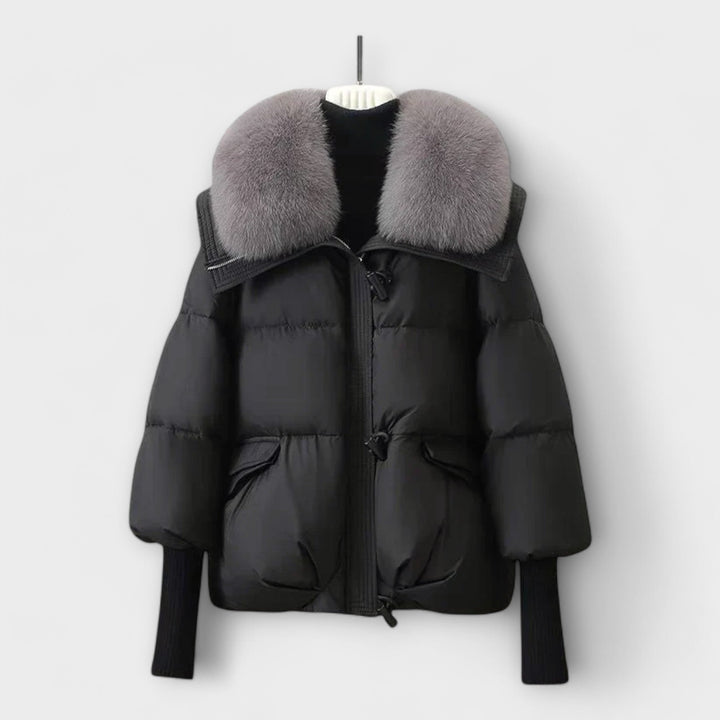 Ottilie | Elegante Jacke mit Pels