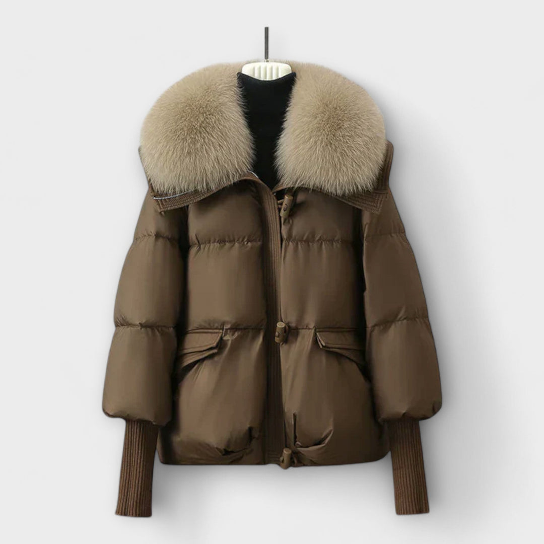 Ottilie | Elegante Jacke mit Pels