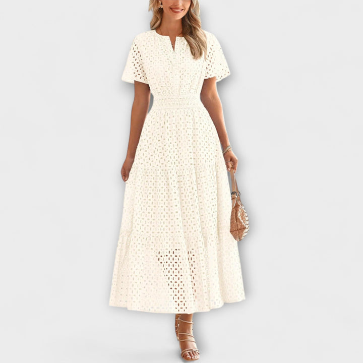 Larissa | Elegantes Spitzen-Sommerkleid