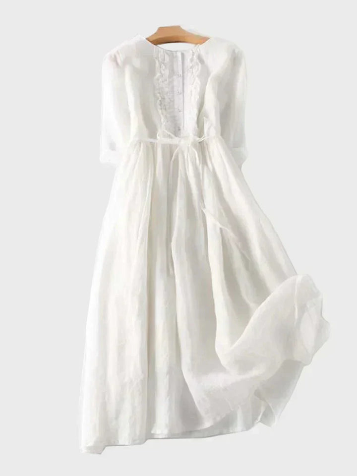 Christine | Minimalistisches Langkleid