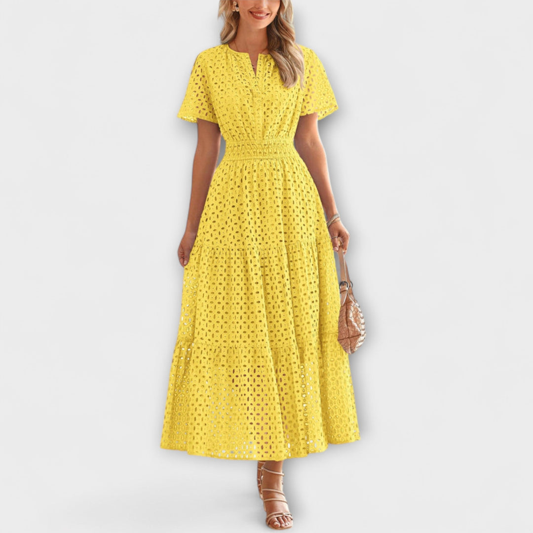 Larissa | Elegantes Spitzen-Sommerkleid