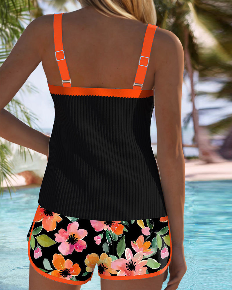 Birgit | Zweiteiliges Elegantes Tankini-Set