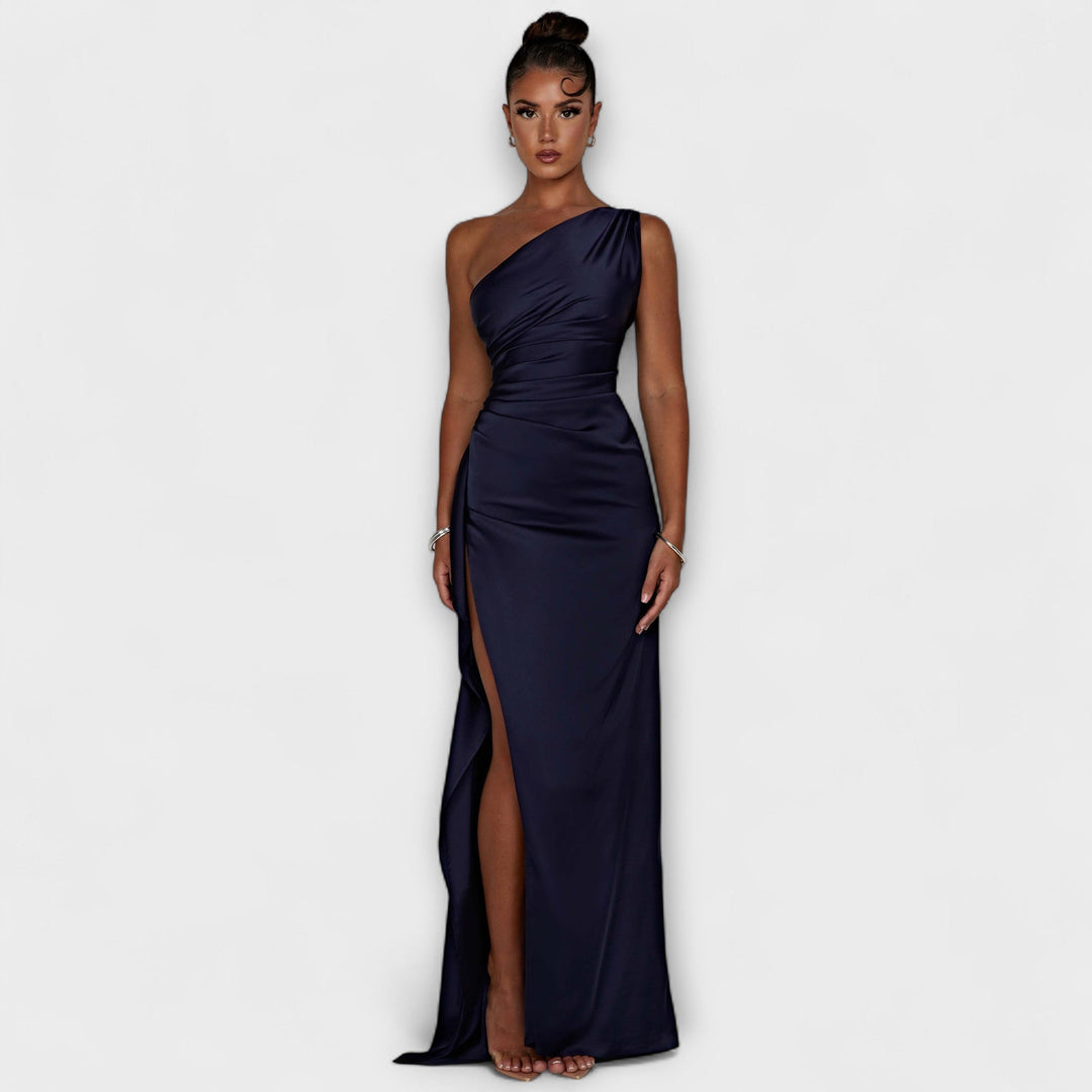 Elise | One-Shoulder Maxikleid