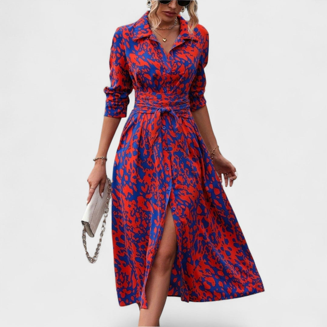 Alma | Tiermuster Kleid