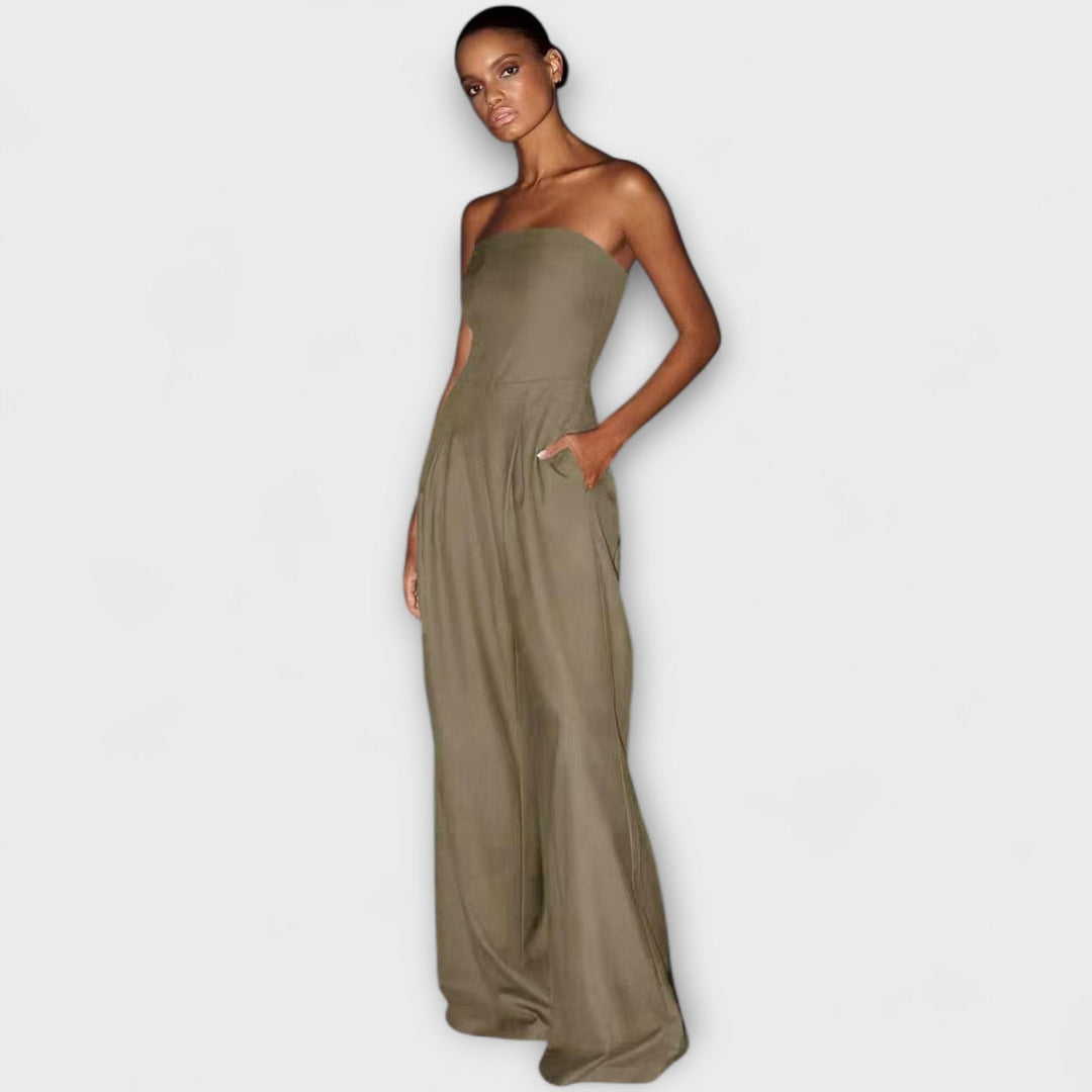 Ursel | Eleganter trägerlos Overall