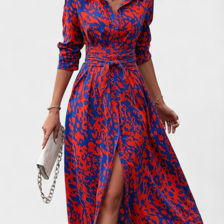 Alma | Tiermuster Kleid