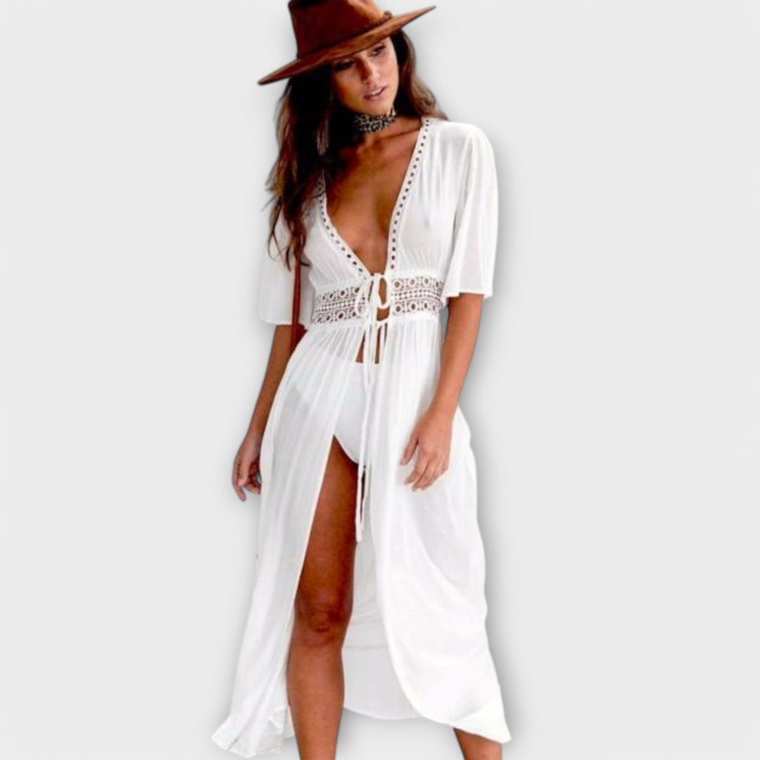 Rike | Boho-Midikleid