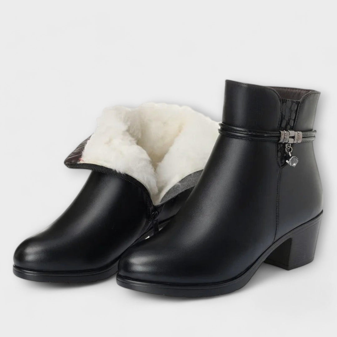 Frederike | Elegante Winterstiefel mit Reißverschluss