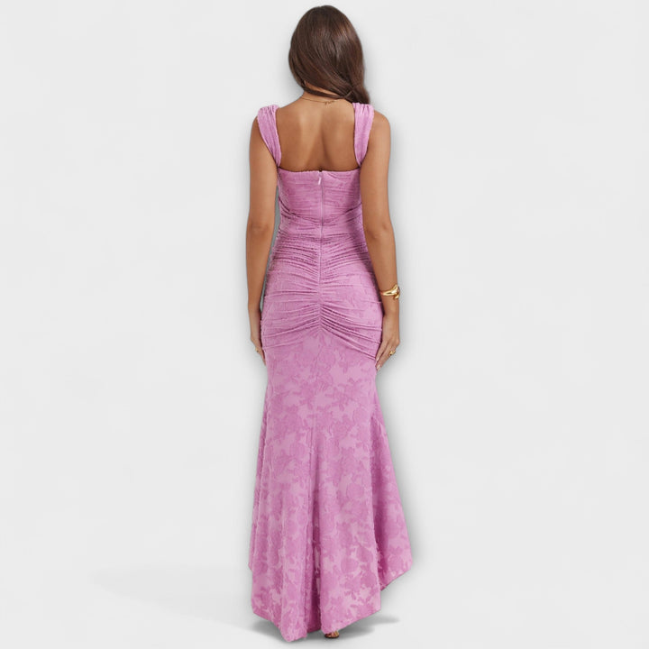 Lore | Langes Kleid mit Eleganten und Raffinierten Korsett