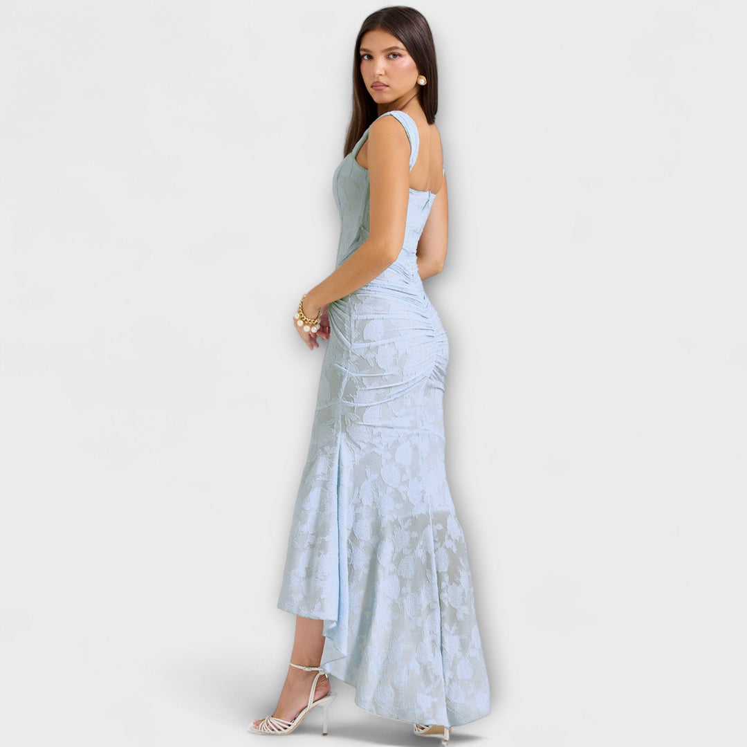 Lore | Langes Kleid mit Eleganten und Raffinierten Korsett
