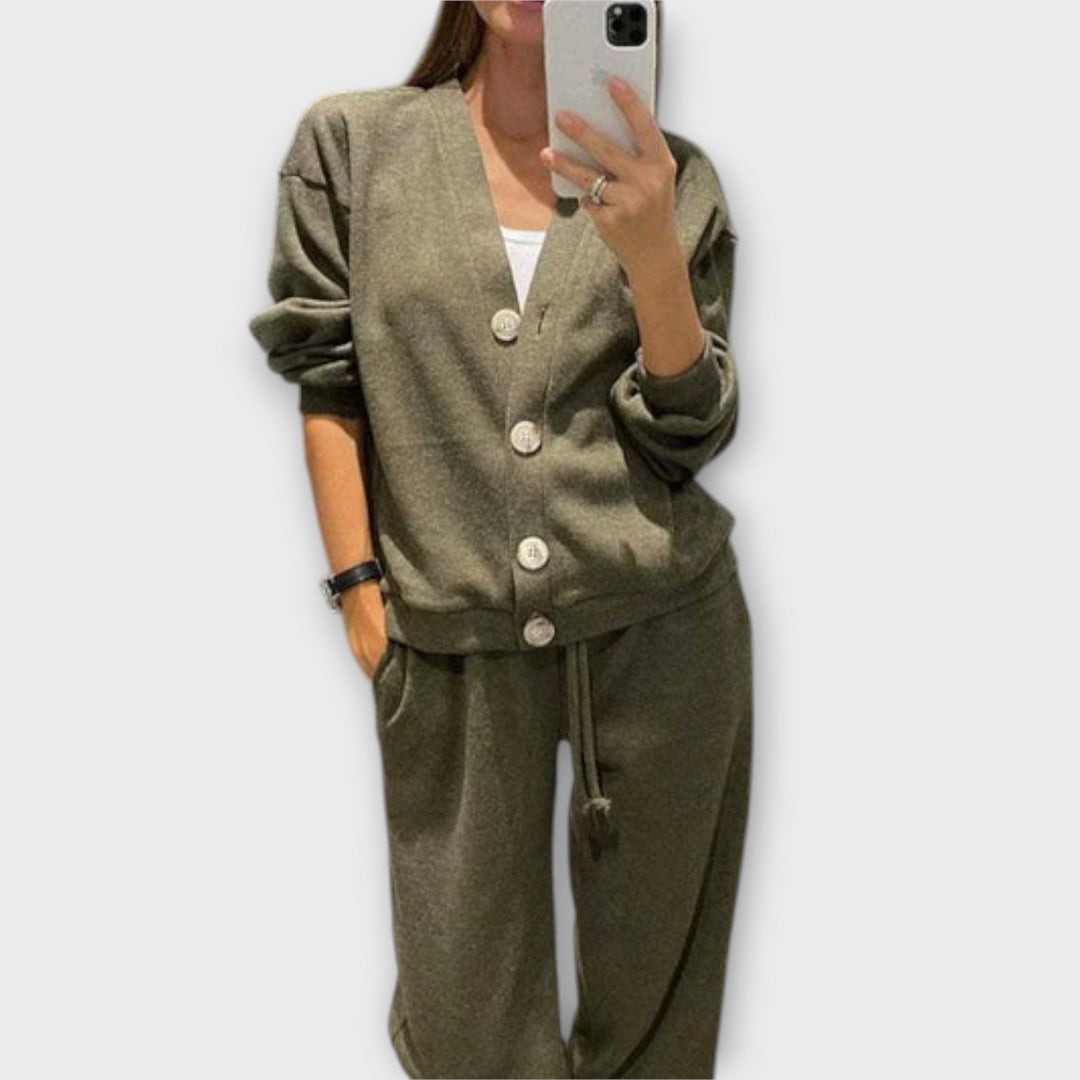 Henrike | Strickjacke & Hosen-Set