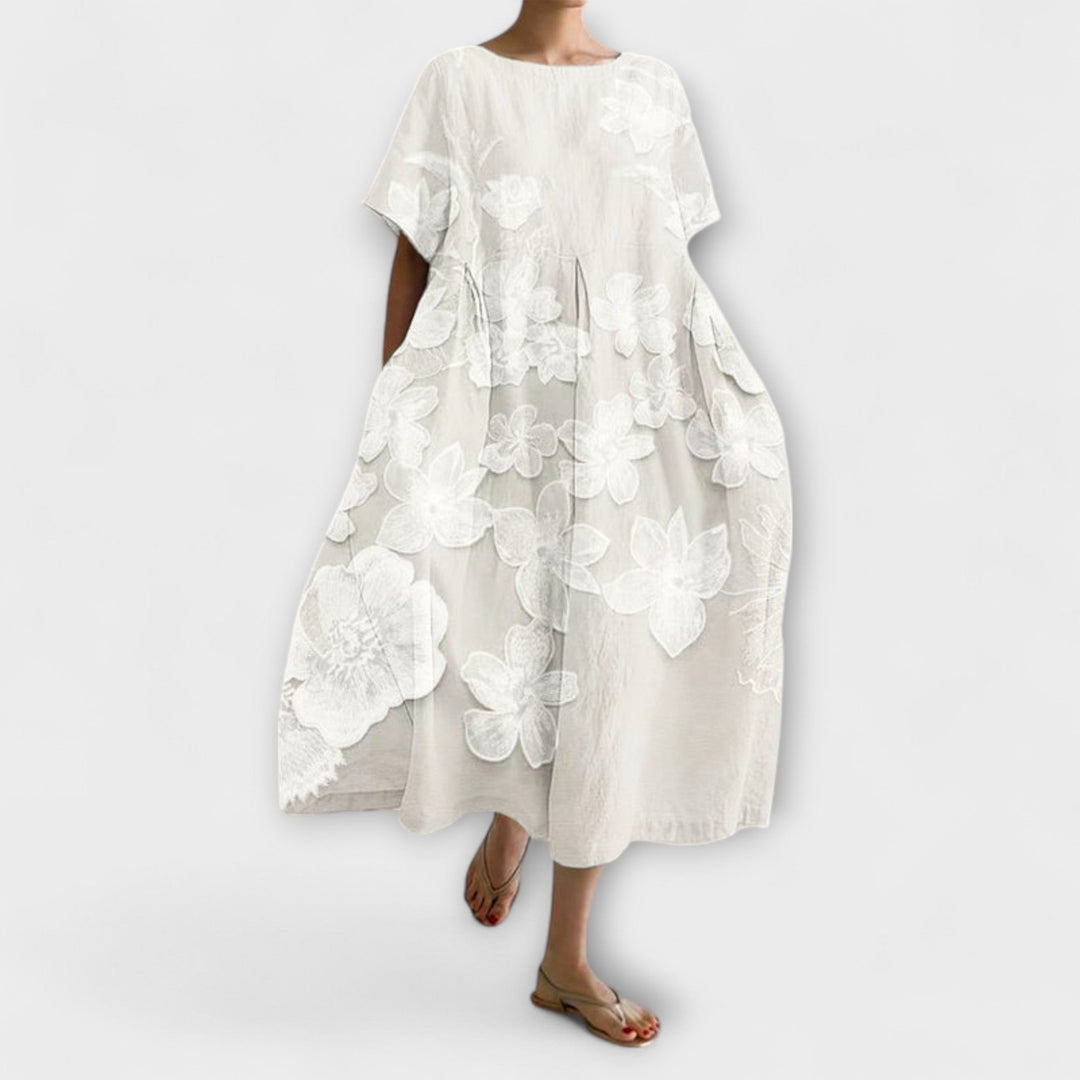 Lilli | Elegantes Kleid mit Blumenmuster