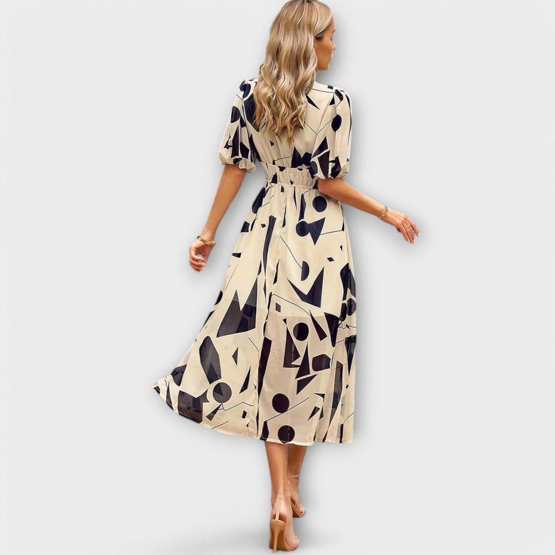 Ines | Stilvolles Midikleid