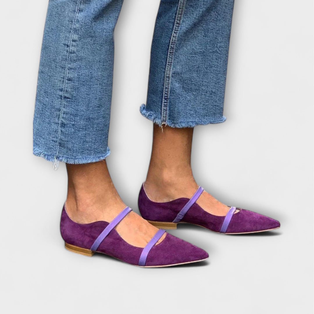 Meike | Bunte spitze Ballerina