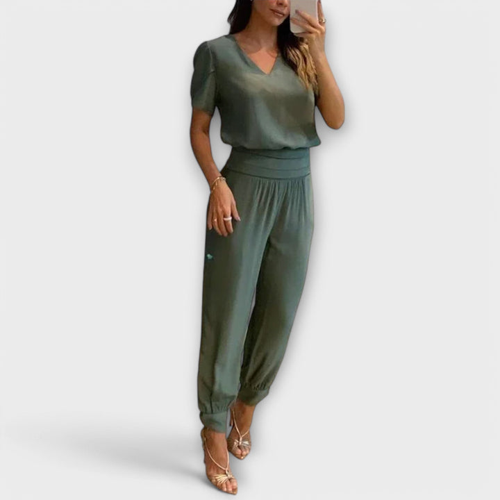 Nora | Elegantes Set Mit Oberteil Und Hose